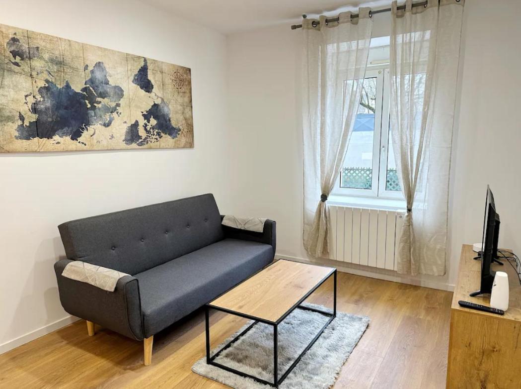 Rs-0 - Appartement F2 Au Rdc A Mulhouse Pour 1-3 Pers Eksteriør billede